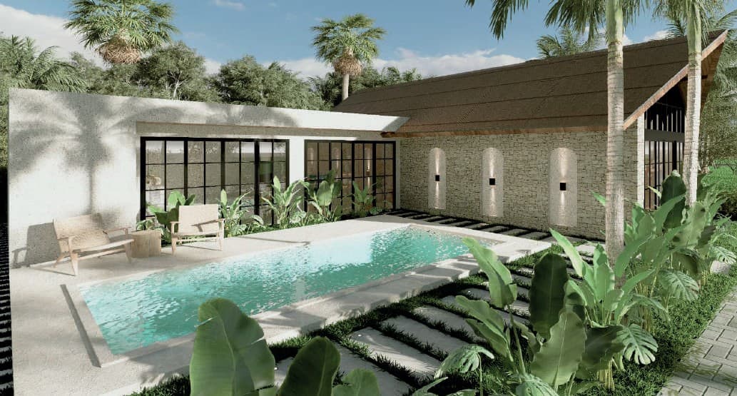 Villa con piscina