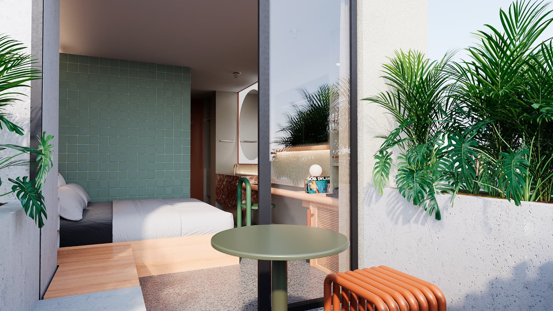 Suite balcony
